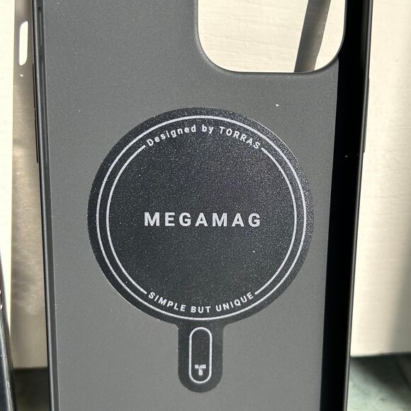 New Torras Black Magnetic iPhone 13 Pro Max Cell Phone Case - Picture 3 of 11